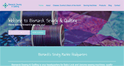 Desktop Screenshot of bismarcksewingandquilting.com